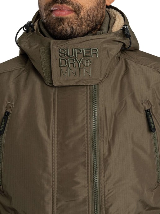 Superdry Chaqueta Cortavientos Ártica Con Capucha, Verde - Image 6