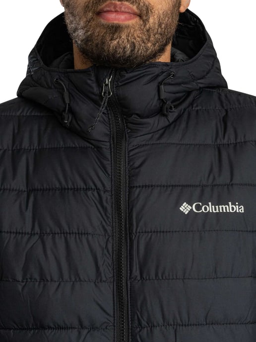 Columbia Chaqueta Con Capucha Powder Lite II, Negro - Image 5