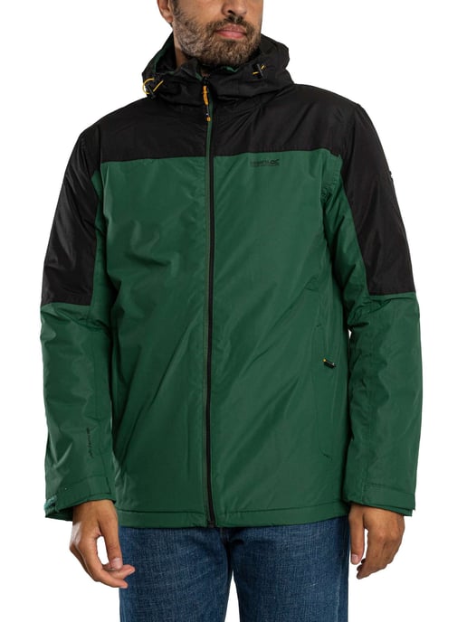 Regatta Chaqueta Impermeable Y Aislante Thornridge, Verde - Image 2