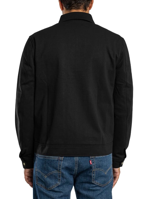 Sergio Tacchini Nueva Chaqueta Con Cuello Tommaso, Negro - Image 3