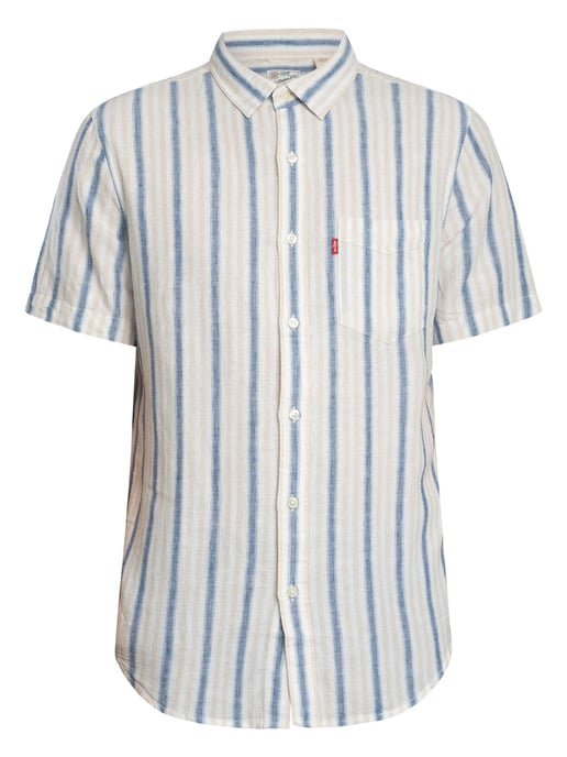 Levi's Camisa De Manga Corta Sunset, Blanco - Image 6