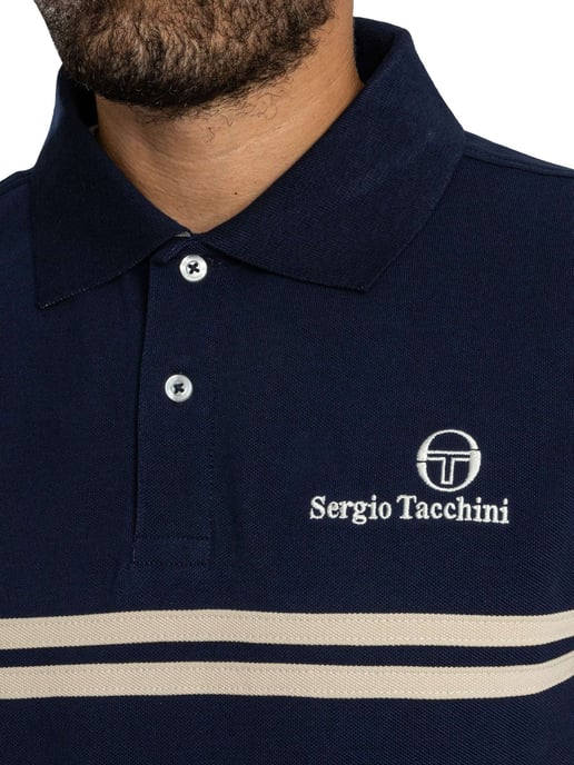 Sergio Tacchini Nueva Camiseta Polo Supermac, Azul - Image 4