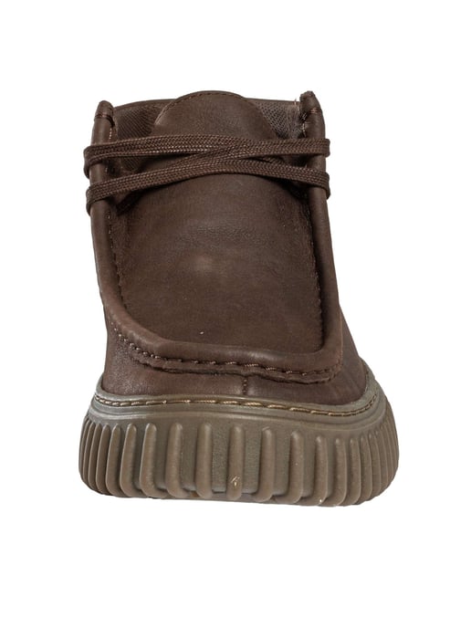 Clarks Zapatos De Cuero Torhill Hi, Marrón - Image 4
