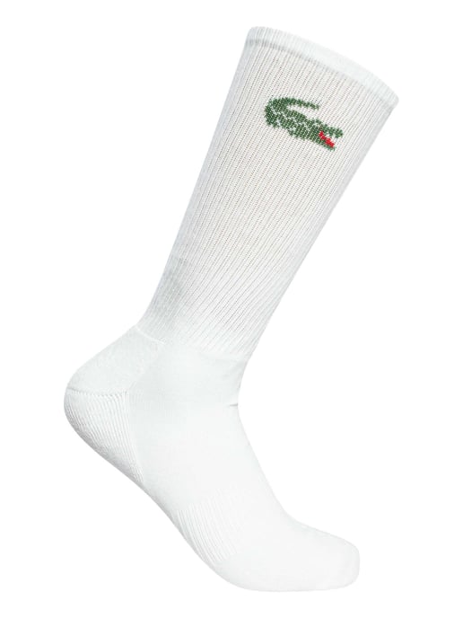 Lacoste Pack De 3 Pares De Calcetines, Blanco - Image 2