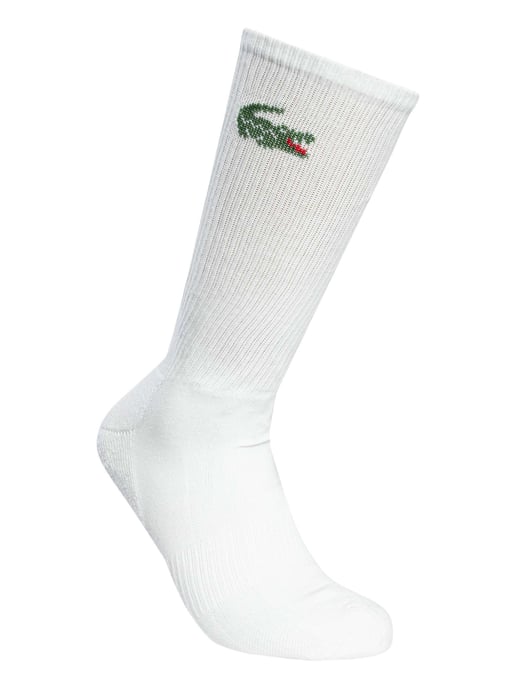 Lacoste Pack De 3 Pares De Calcetines, Blanco - Image 3