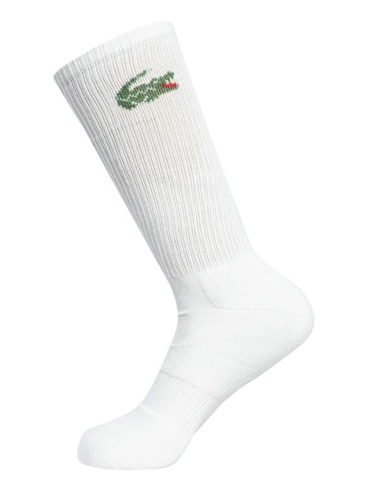 Lacoste Pack De 3 Pares De Calcetines, Blanco - Image 4