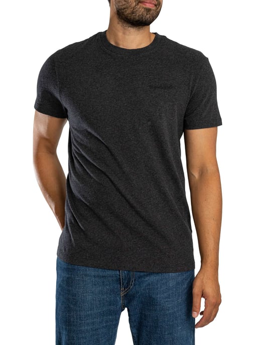 Superdry Camiseta Con El Logotipo Esencial De La Empresa, Negro - Image 2