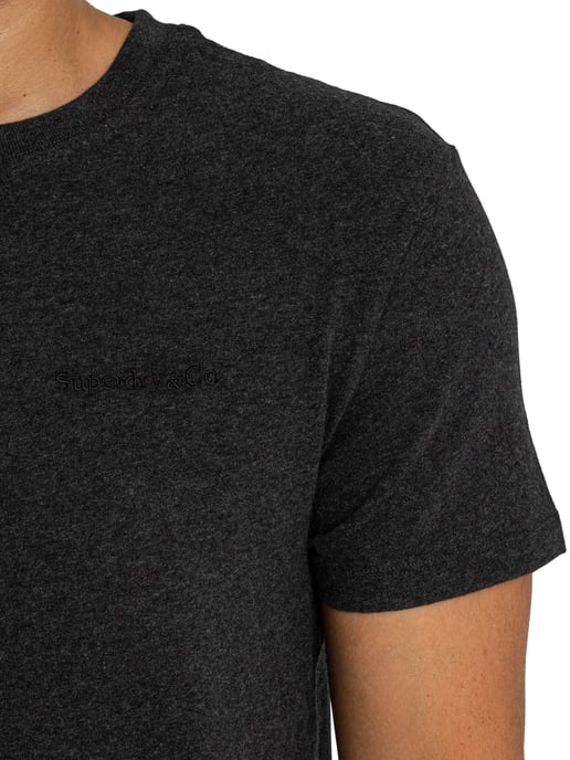 Superdry Camiseta Con El Logotipo Esencial De La Empresa, Negro - Image 4