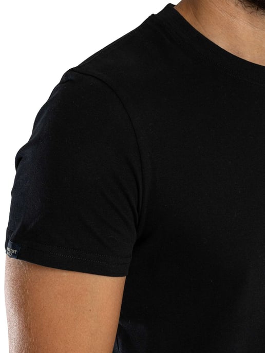 Superdry Camiseta Essential Con Logo Serif, Negro - Image 5