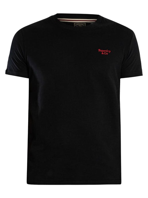 Superdry Camiseta Essential Con Logo Serif, Negro - Image 6