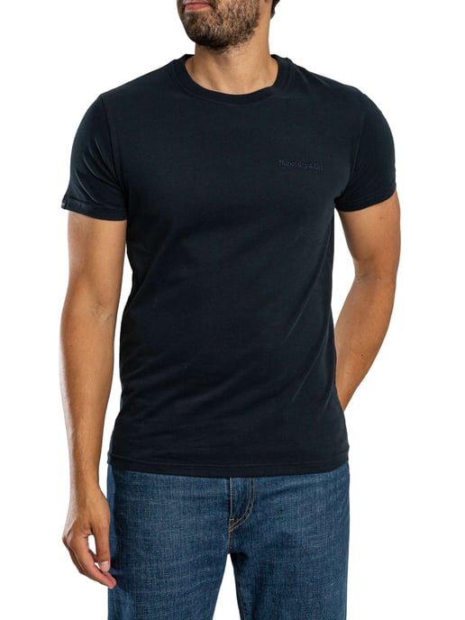 Superdry Camiseta Con El Logotipo Esencial De La Empresa, Azul - Image 1