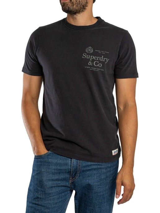 Superdry Camiseta Relajada De La Compañía 1954, Azul - Image 2