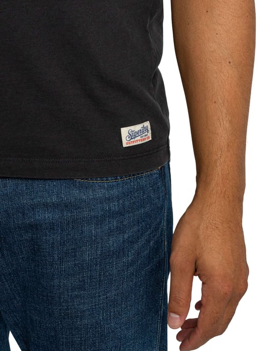 Superdry Camiseta Relajada De La Compañía 1954, Azul - Image 4