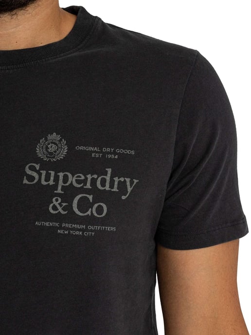 Superdry Camiseta Relajada De La Compañía 1954, Azul - Image 5