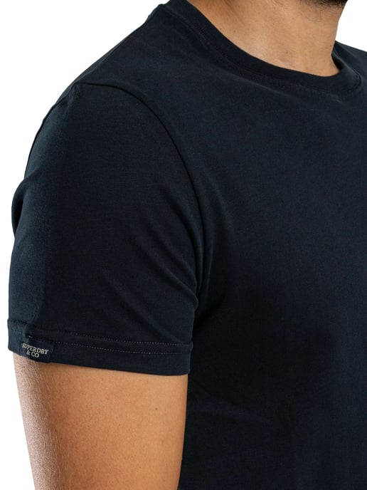 Superdry Camiseta Con El Logotipo Esencial De La Empresa, Azul - Image 5