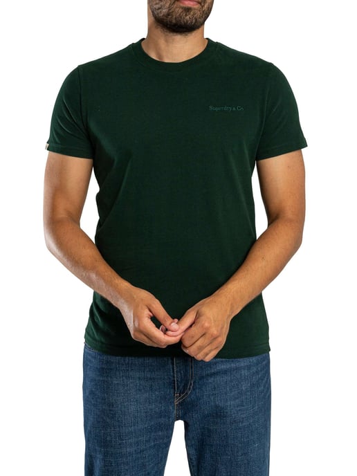 Superdry Camiseta Con El Logotipo Esencial De La Empresa, Verde - Image 2