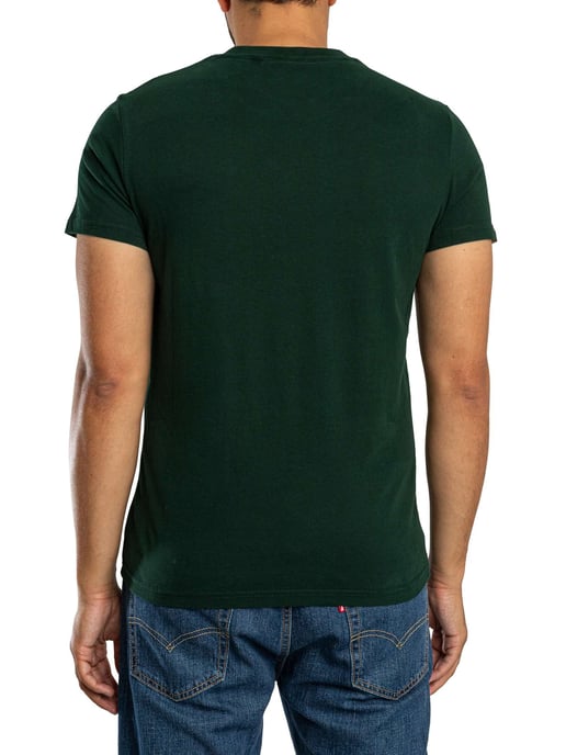 Superdry Camiseta Con El Logotipo Esencial De La Empresa, Verde - Image 3