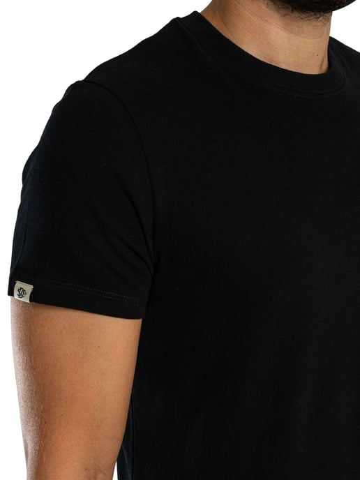 Superdry Camiseta Con El Logotipo Esencial De La Empresa, Negro - Image 5