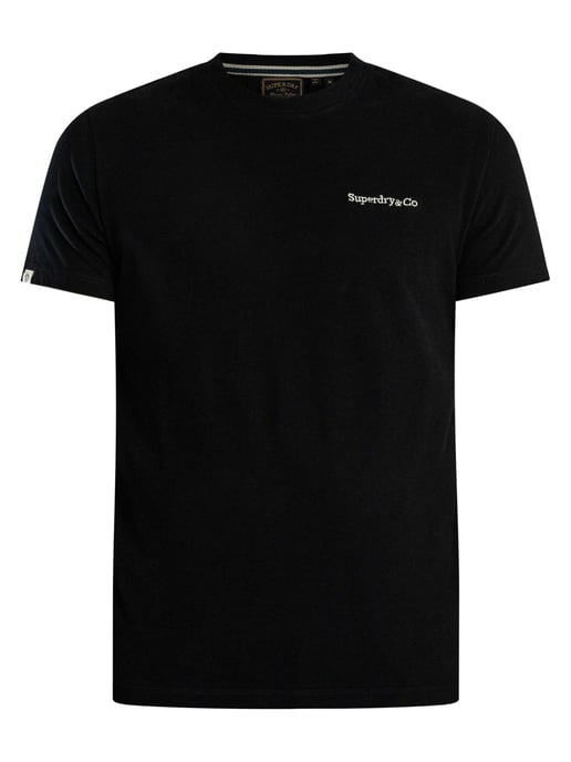 Superdry Camiseta Con El Logotipo Esencial De La Empresa, Negro - Image 6