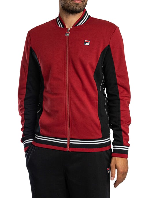 Fila Chaqueta Deportiva De Béisbol Settanta, Rojo - Image 2
