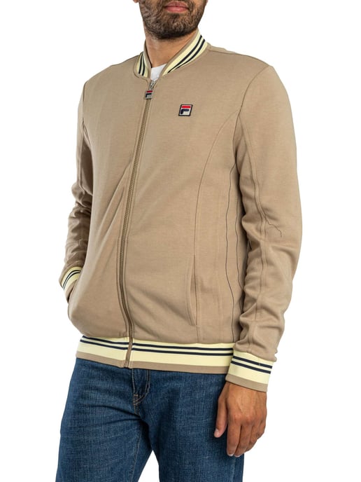 Fila Chaqueta Deportiva De Béisbol Settanta, Beige - Image 2