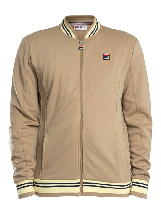 Fila Chaqueta Deportiva De Béisbol Settanta, Beige - Image 6