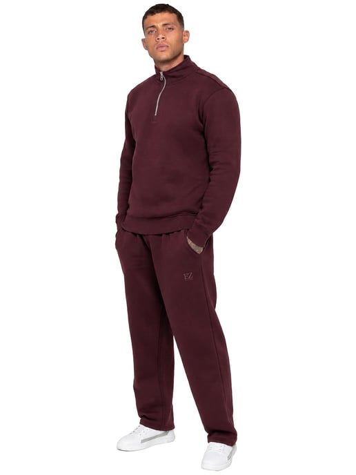 Enzo Milano | Conjunto de Chándal de Hombre con Sudadera Half Zip - Image 3