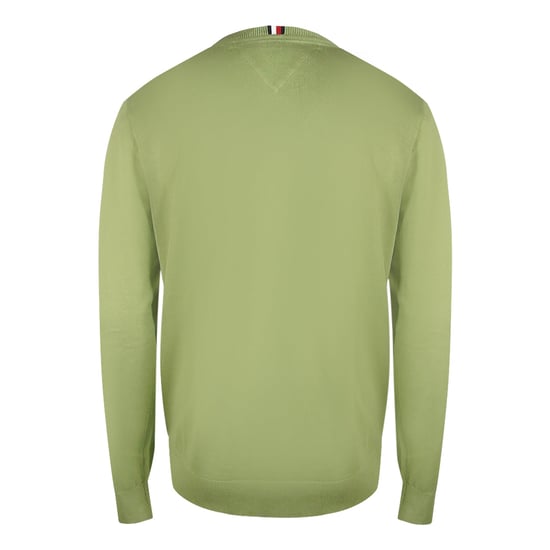 Sudadera De Cuello Redondo Verde Oliva Descolorida De Tommy Hilfiger - Image 2