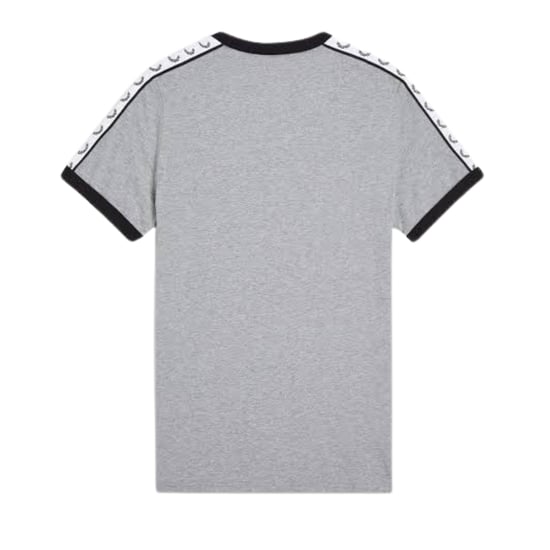 Camiseta Fred Perry Con Ribete Y Ribete En Color Acero Jaspeado - Image 2
