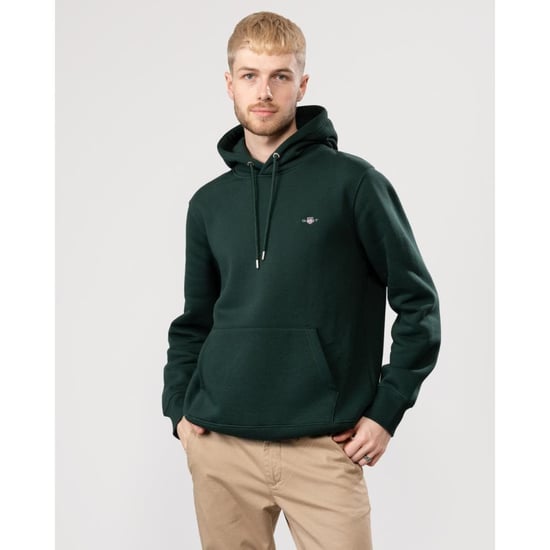GANT Mens Regular Fit Shield Logo Pullover Hoodie - Image 4