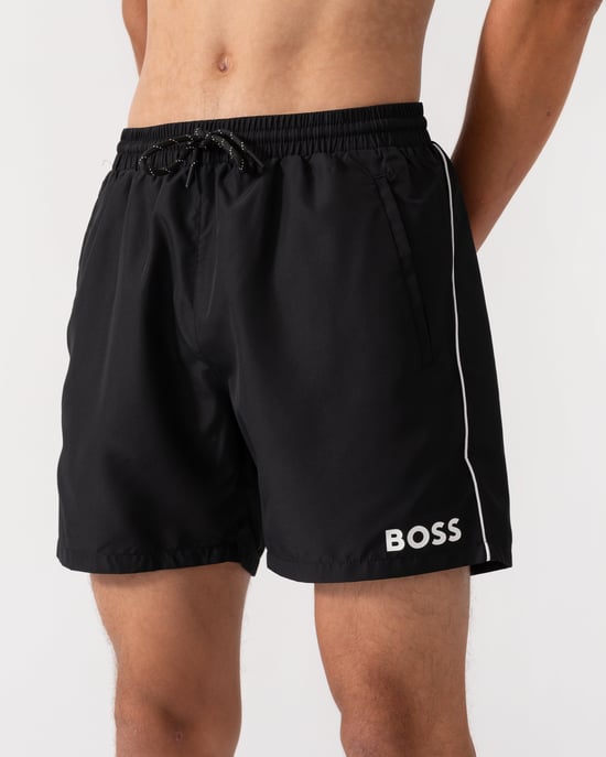 BOSS Orange Starfish Pantalones de Baño para Hombre NOS - Image 4