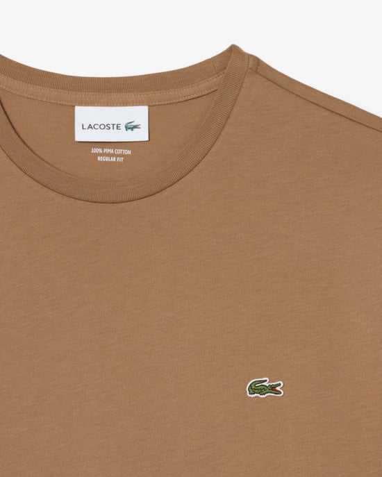 Camiseta Lacoste Pima lisa para hombre - Image 6