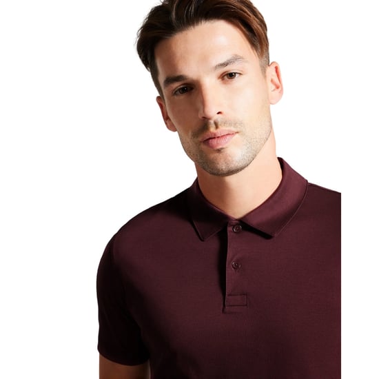 Polo Ted Baker Zeiter Slim Fit Hombre Borgoña - Image 5