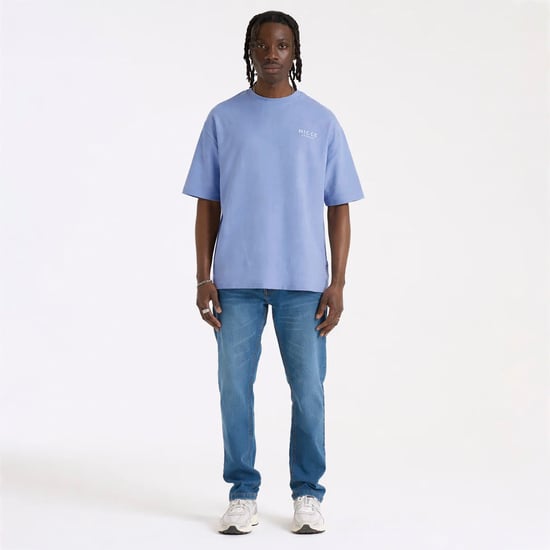 Camiseta de algodón de manga corta para hombre FLAVUR, casual y diaria - Image 5