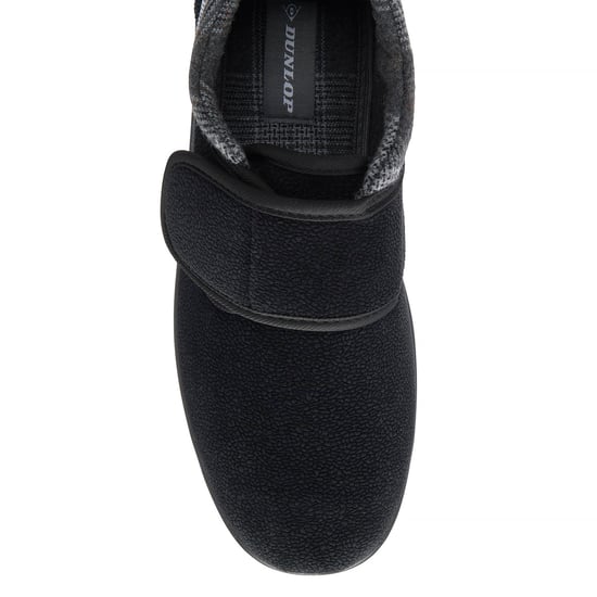 Zapatillas Ajustables para Hombre con Cierre de Contacto Negro con Parte Trasera Cerrada UK 6-13 - Image 3