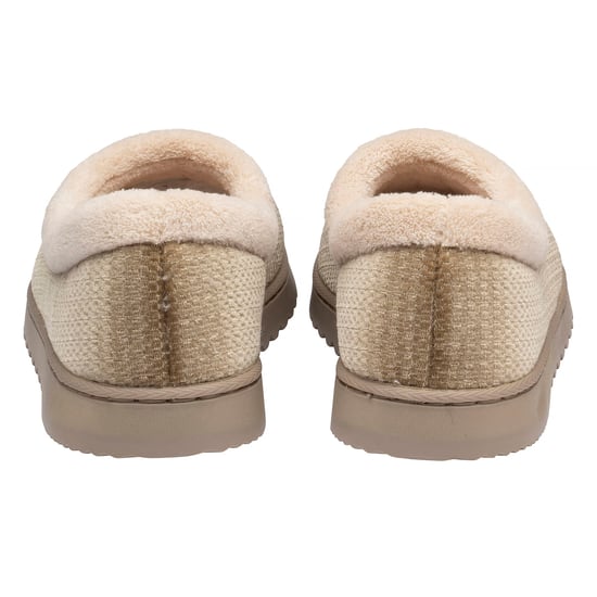 Zapatillas de ballerina texturizadas para mujeres color marrón cálido UK 3-8 - Image 2