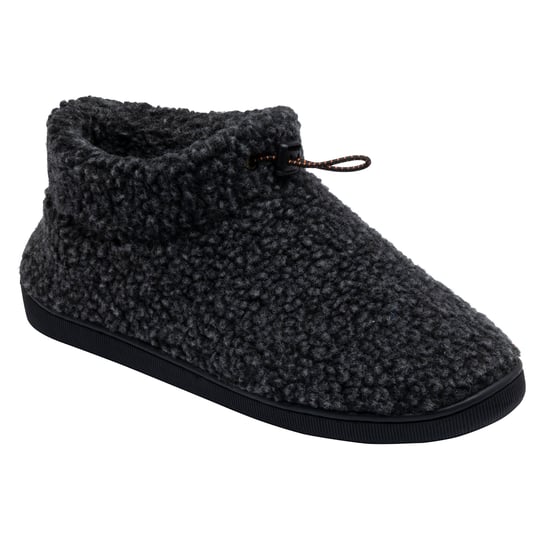 Zapatillas de casa de felpa Teddy para hombre, color carbón, cálidas y suaves, tallas del Reino Unido 7-12 - Image 4