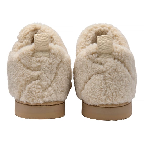 Zapatillas de casa de felpa teddy para mujer color avena topo cómodas UK 3-8 - Image 2