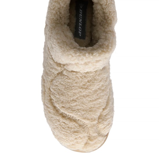 Zapatillas de casa de felpa teddy para mujer color avena topo cómodas UK 3-8 - Image 3