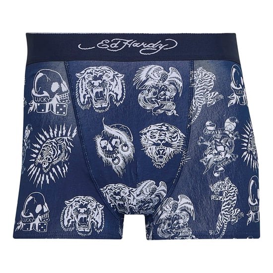 Bóxer para hombre Lonty en paquete de 5 de algodón gris, navy y carbón - Image 4