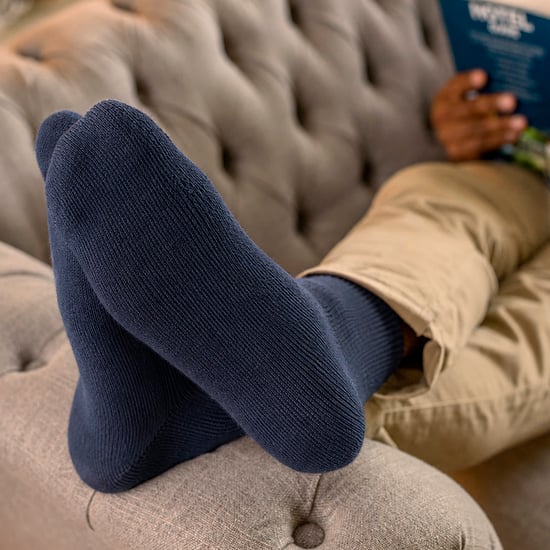 Paquete de 3 Calcetines Unisex de Bambú para Diabéticos con Acolchado Suave y Transpirable, Ajuste Suave para el Uso Diario - Image 3