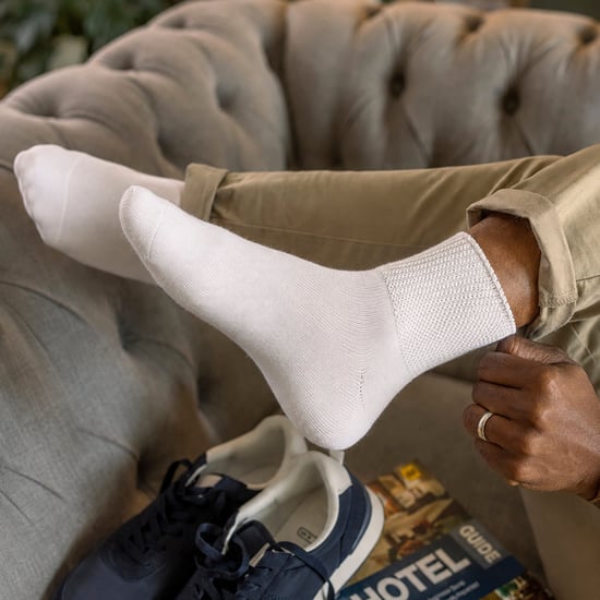 Paquete de 3 Calcetines Unisex de Bambú para Diabéticos con Acolchado Suave y Transpirable, Ajuste Suave para el Uso Diario - Image 5