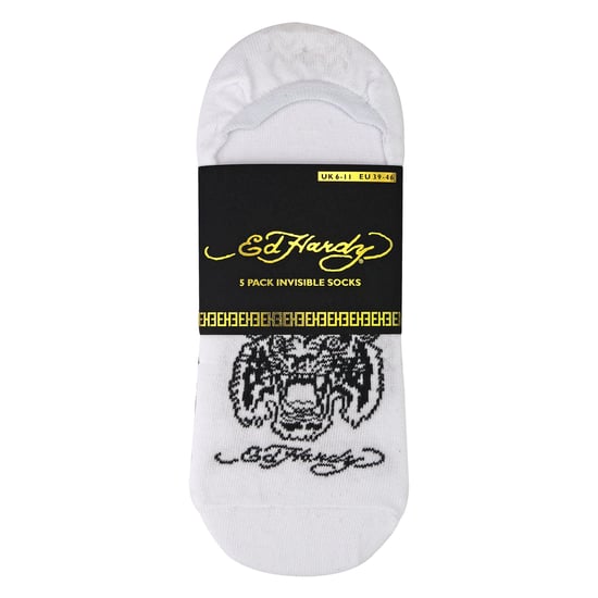 Paquete de 5 calcetines deportivos invisibles de corte bajo para hombre, ricos en algodón - Image 2