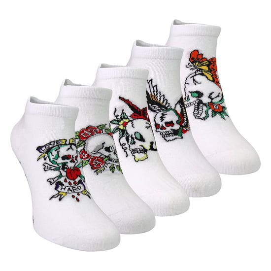 Paquete de 5 calcetines deportivos de hombre, de algodón rico, bajo, para entrenadores. - Image 1