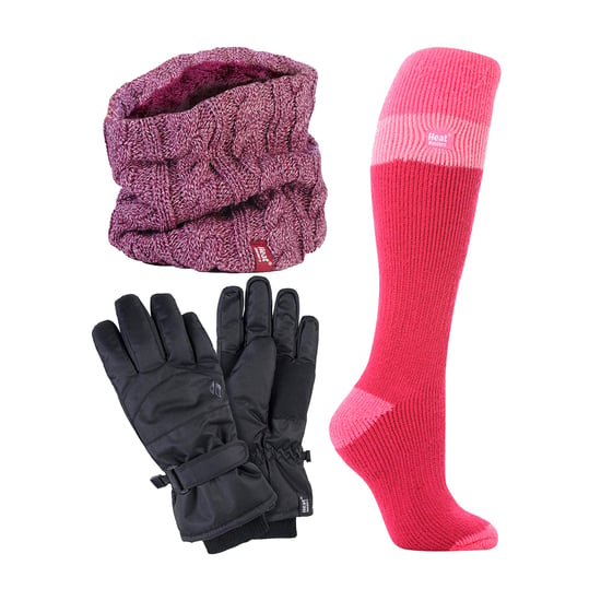 Conjunto de Esquí para Mujeres: Cuello Térmico, Guantes y Calcetines Térmicos para Esquí - Ropa de Invierno - Image 1