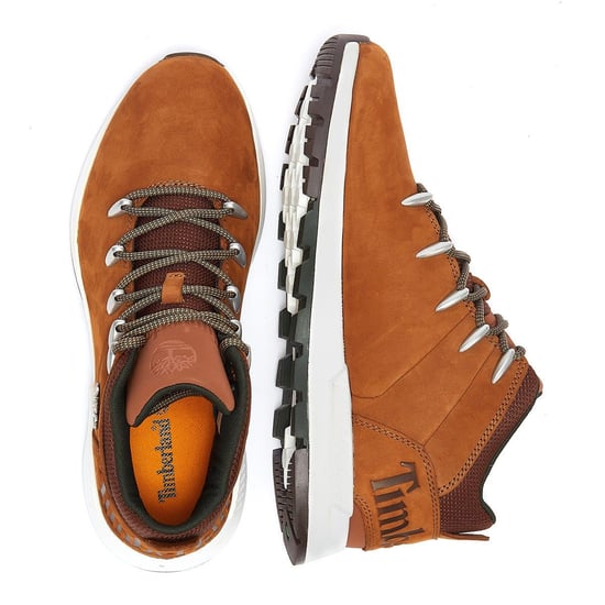 Botas Timberland Sprint Trekker Nubuck Mid para hombres en marrón óxido - Image 6