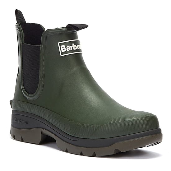 Barbour Nimbus Mens Olive Boots - Image 2
