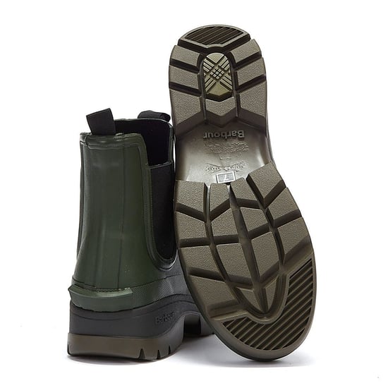 Barbour Nimbus Mens Olive Boots - Image 4