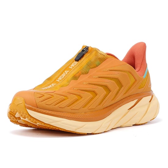 Hoka Project Clifton Zapatillas de deporte marrones para hombre - Image 3