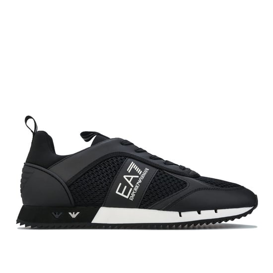Zapatillas de deporte Emporio Armani EA7 B&M Mesh Run para hombre en negro - Image 4